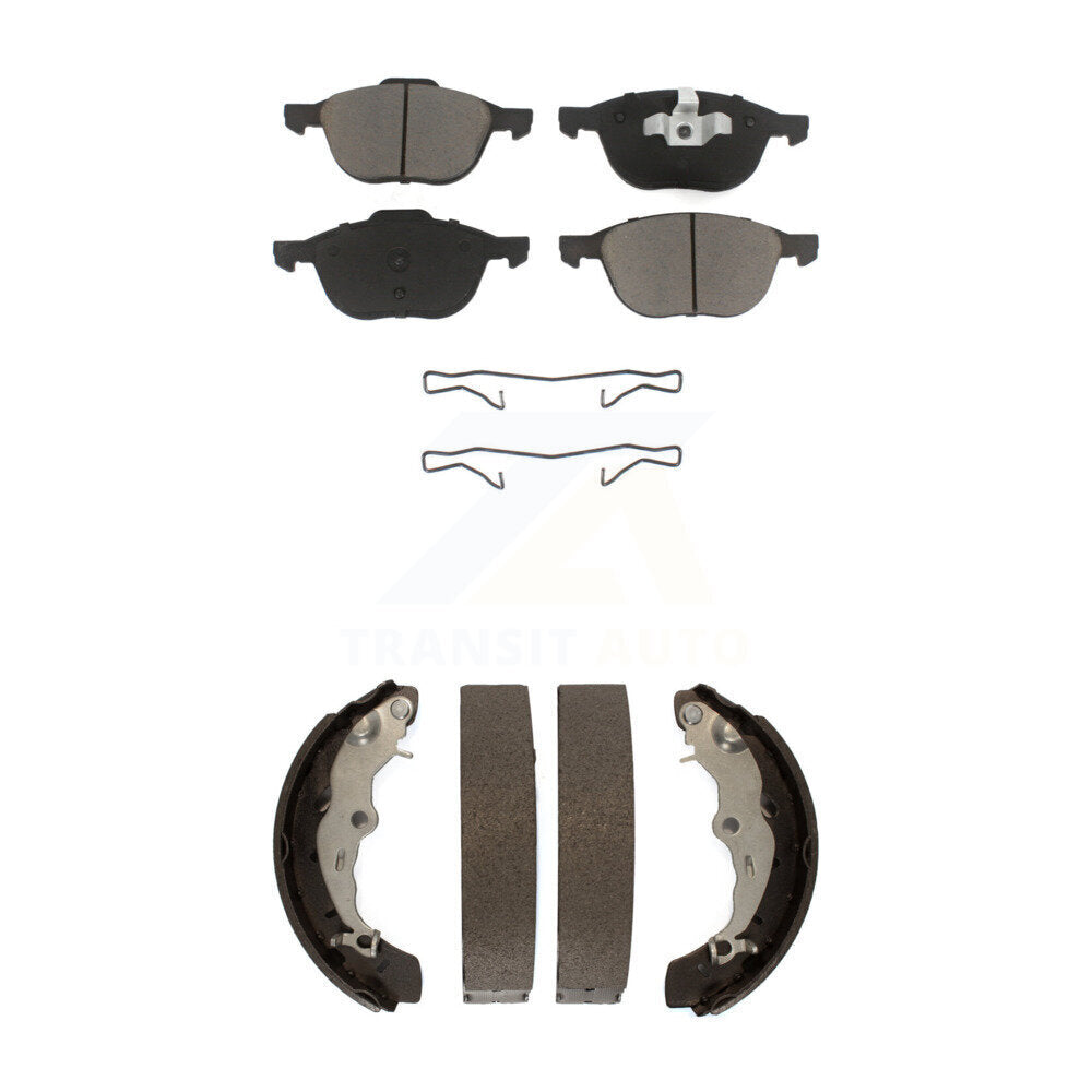 Transit Auto KCN-100387 Disc Brake Pad for 2012-2018 Ford Focus - Front and Rear product image
