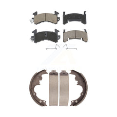 Transit Auto KCN-100388 Disc Brake Pad for 1980-2002 Chevrolet S10, GMC Sonoma, Isuzu Hombre & more - Front and Rear product image