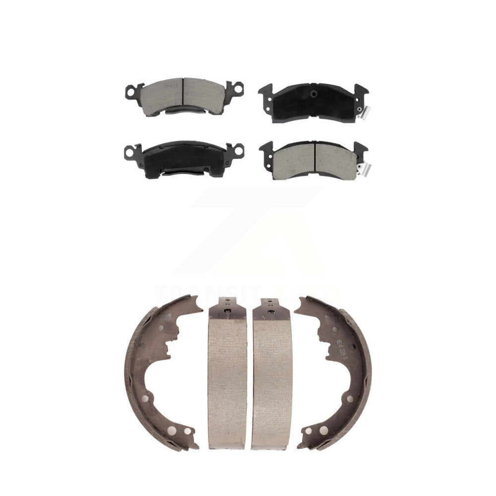 Transit Auto KCN-100390 Disc Brake Pad for 1985-2002 Chevrolet Astro, GMC Safari - Front and Rear product image