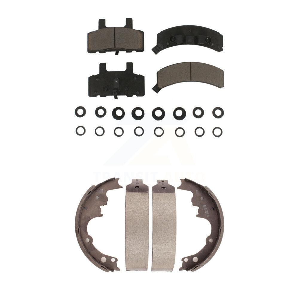 Transit Auto KCN-100391 Disc Brake Pad for 1990-2002 Chevrolet Astro, GMC Safari - Front and Rear product image