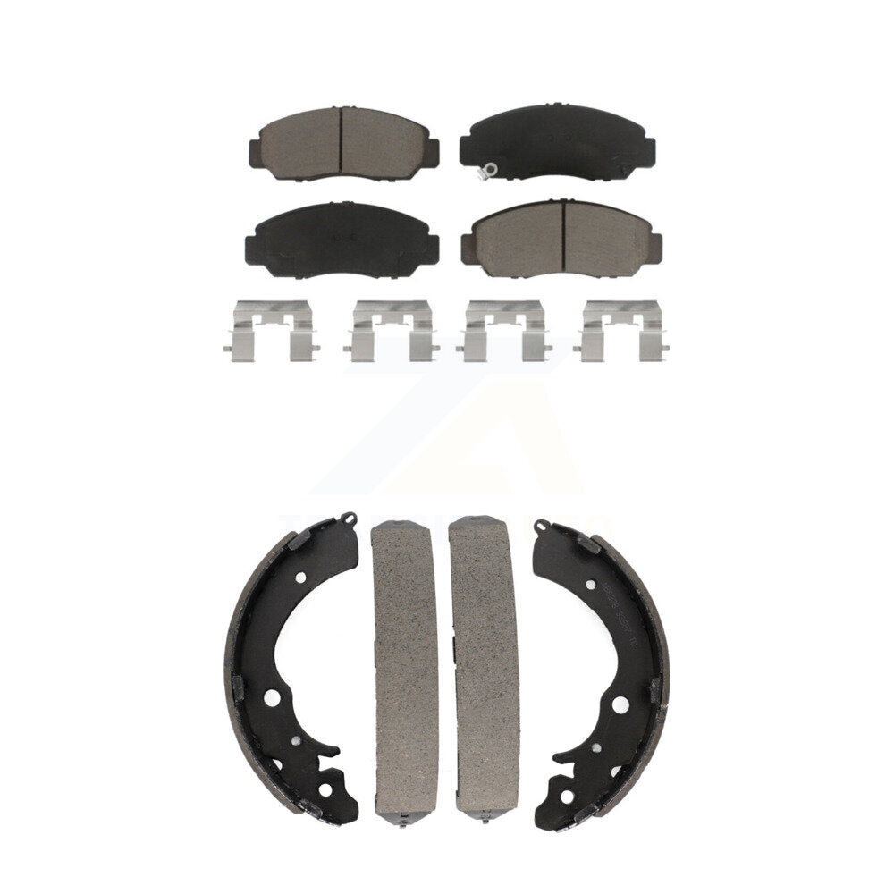 Transit Auto KCN-100398 Disc Brake Pad for 2003-2010 Honda Civic, Honda Accord - Front and Rear product image
