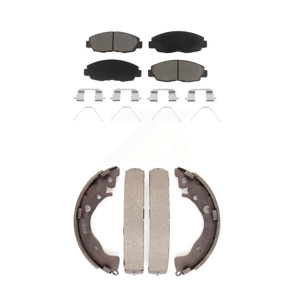 Transit Auto KCN-100399 Disc Brake Pad for 2012-2015 Honda Civic - Front and Rear product image