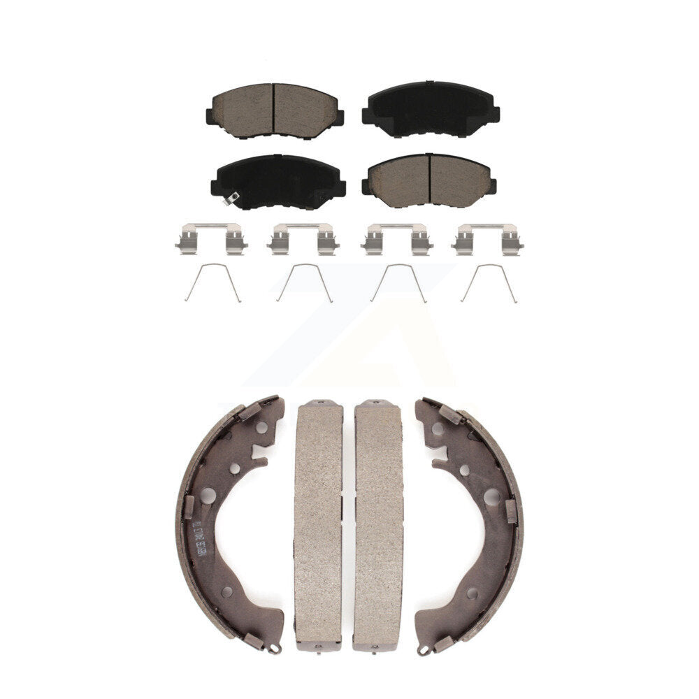 Transit Auto KCN-100400 Disc Brake Pad for 2013-2015 Honda Civic - Front and Rear product image