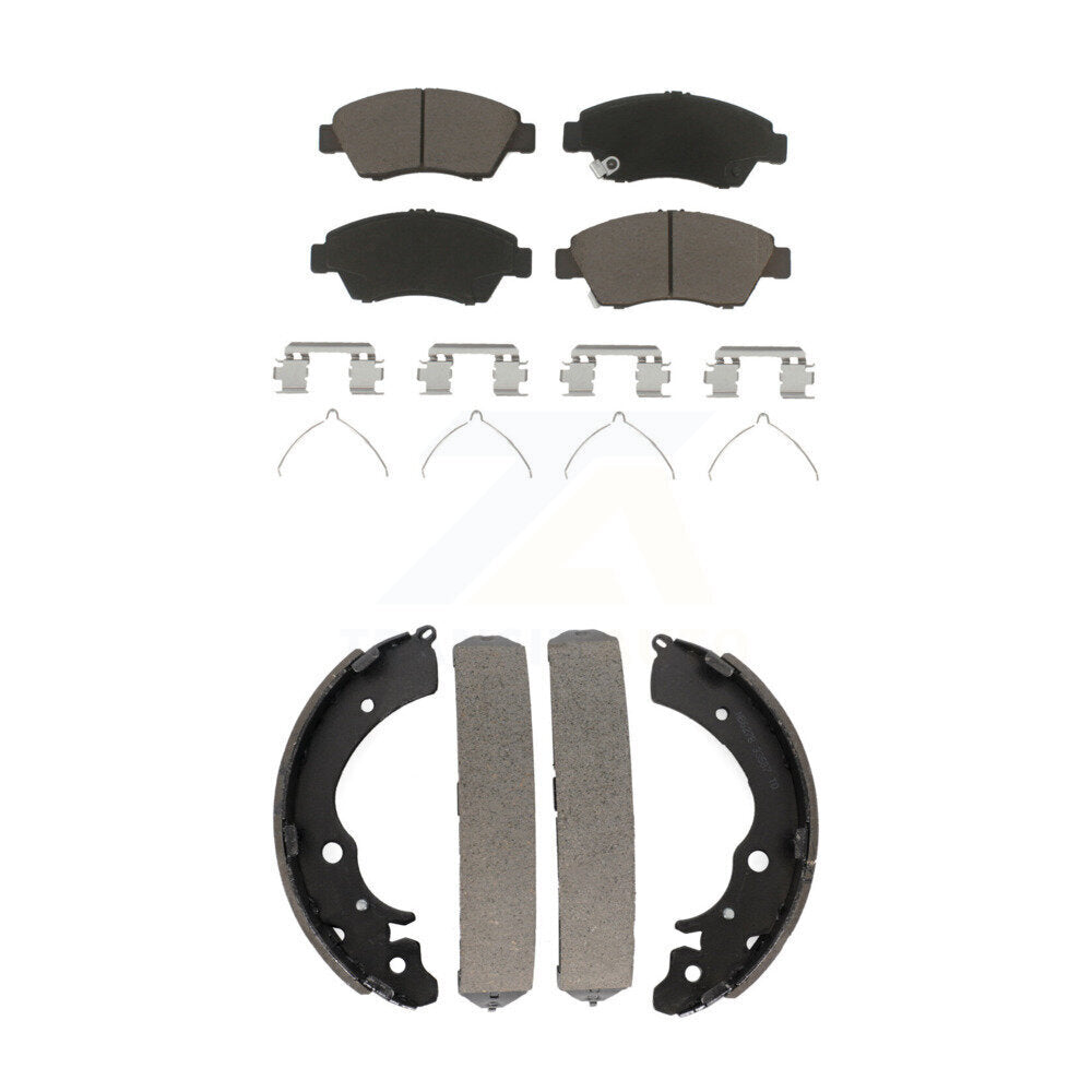 Transit Auto KCN-100401 Disc Brake Pad for 2003-2015 Honda Civic - Front and Rear product image