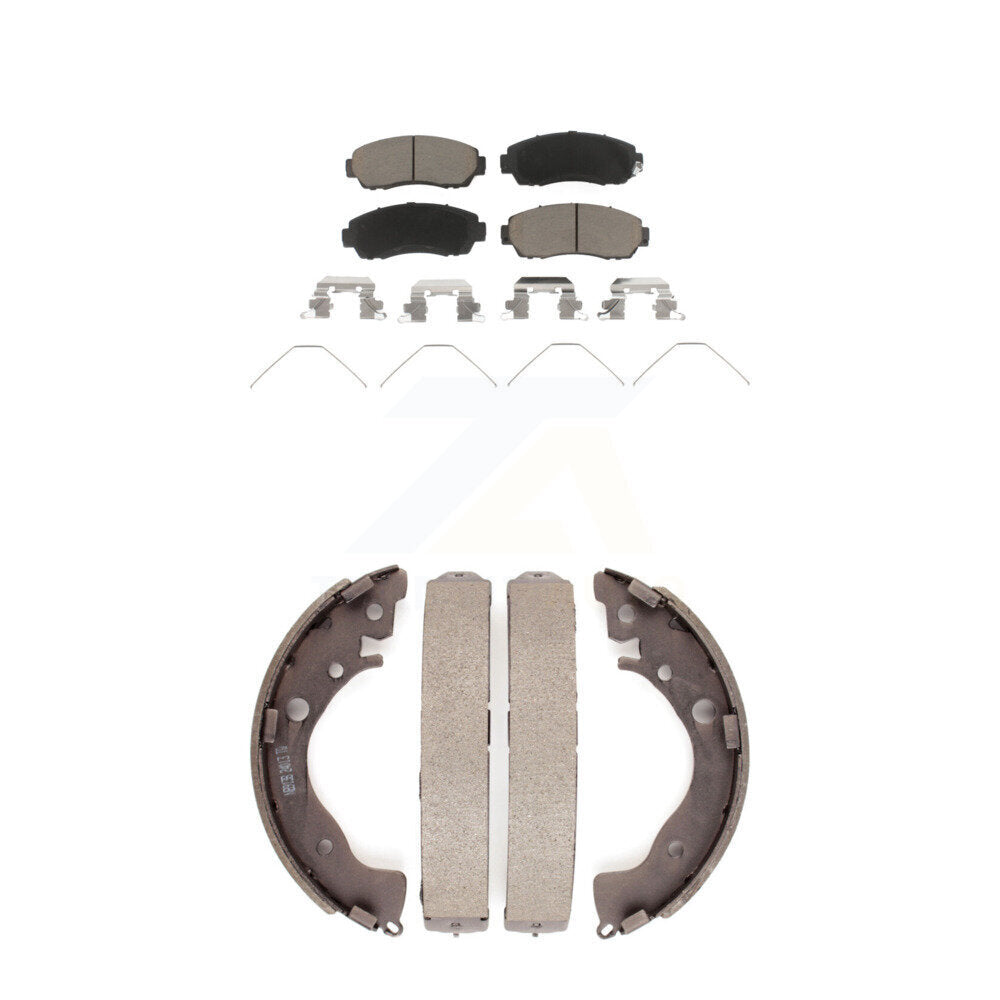 Transit Auto KCN-100402 Disc Brake Pad for 2015 Honda Civic - Front and Rear product image
