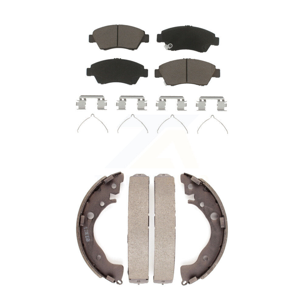 Transit Auto KCN-100403 Disc Brake Pad for 2009-2020 Honda Fit, Honda Civic - Front and Rear product image