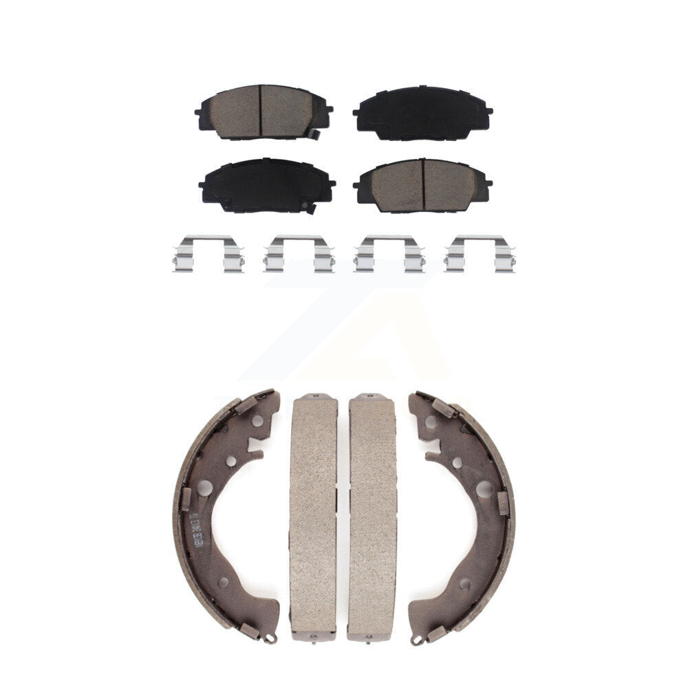Transit Auto KCN-100405 Disc Brake Pad for 2011 Honda Civic - Front and Rear product image