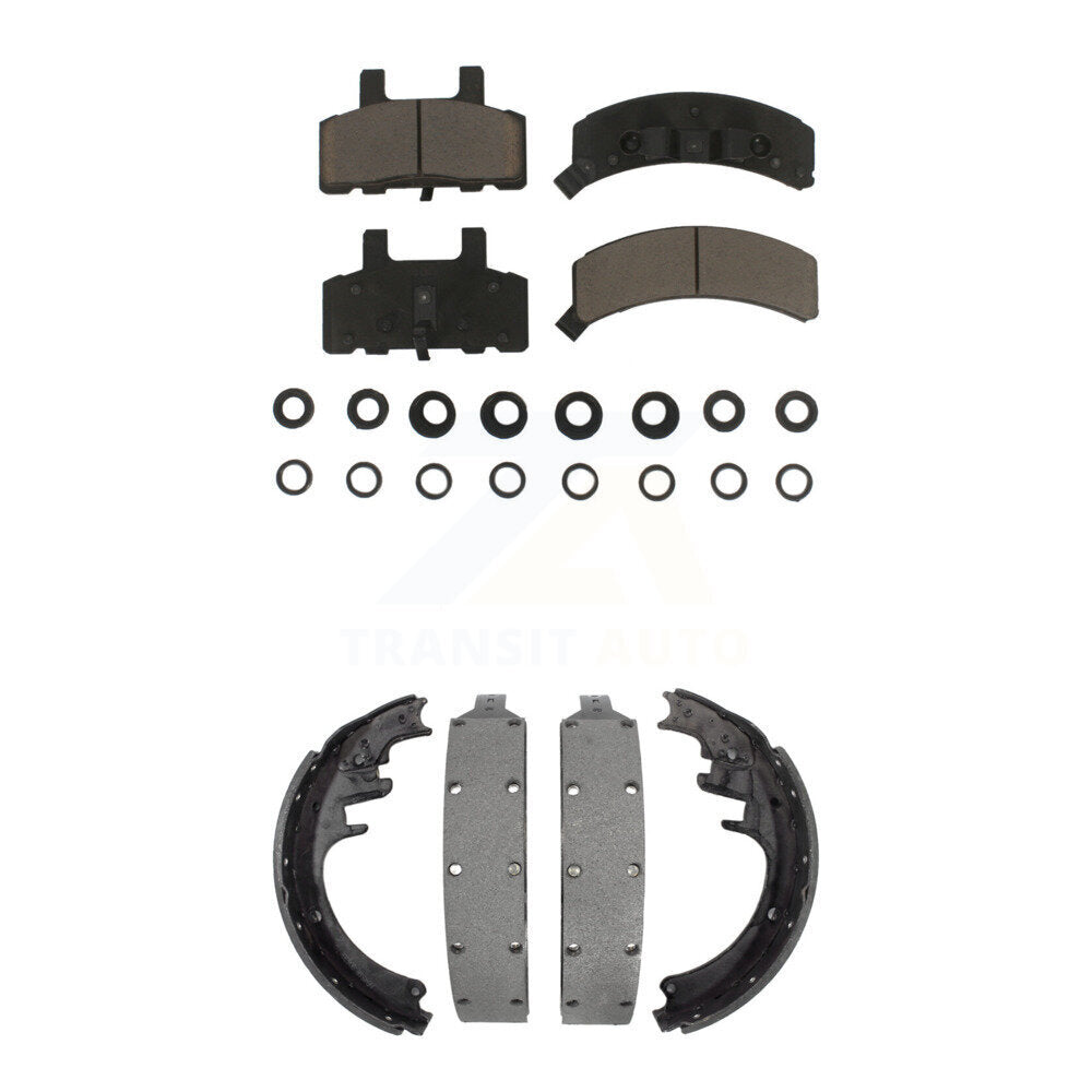 Transit Auto KCN-100406 Disc Brake Pad for 1995-1999 Chevrolet K1500 Suburban - Front and Rear product image