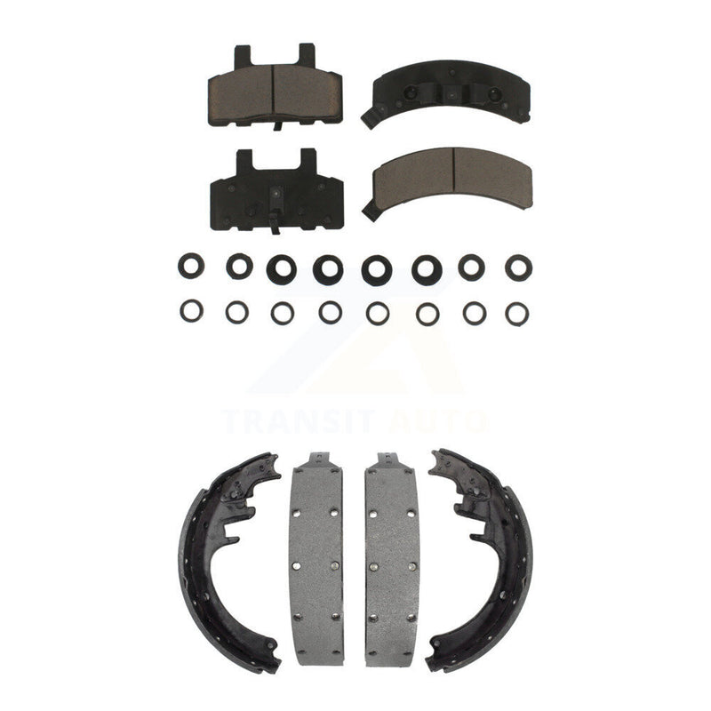 Transit Auto KCN-100406 Disc Brake Pad for 1995-1999 Chevrolet K1500 Suburban - Front and Rear product image