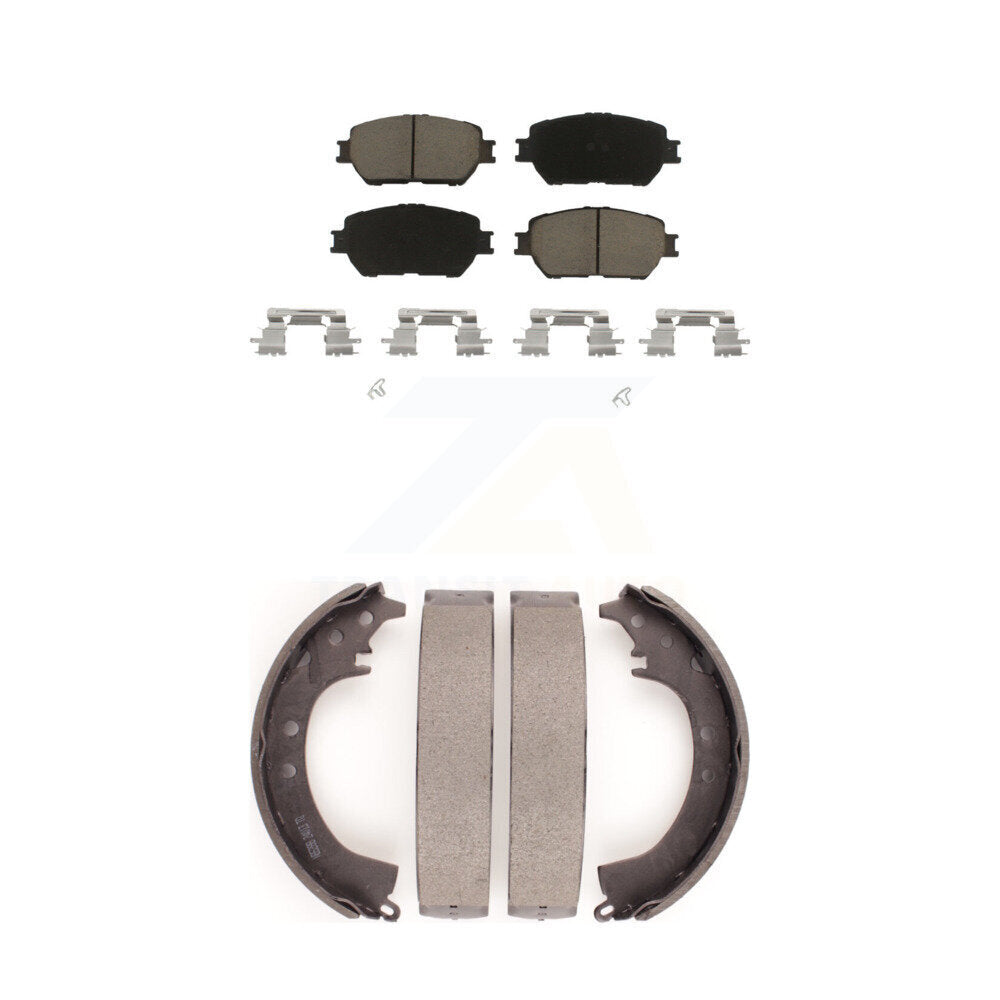 Transit Auto KCN-100410 Disc Brake Pad for 2002-2006 Toyota Camry - Front and Rear product image