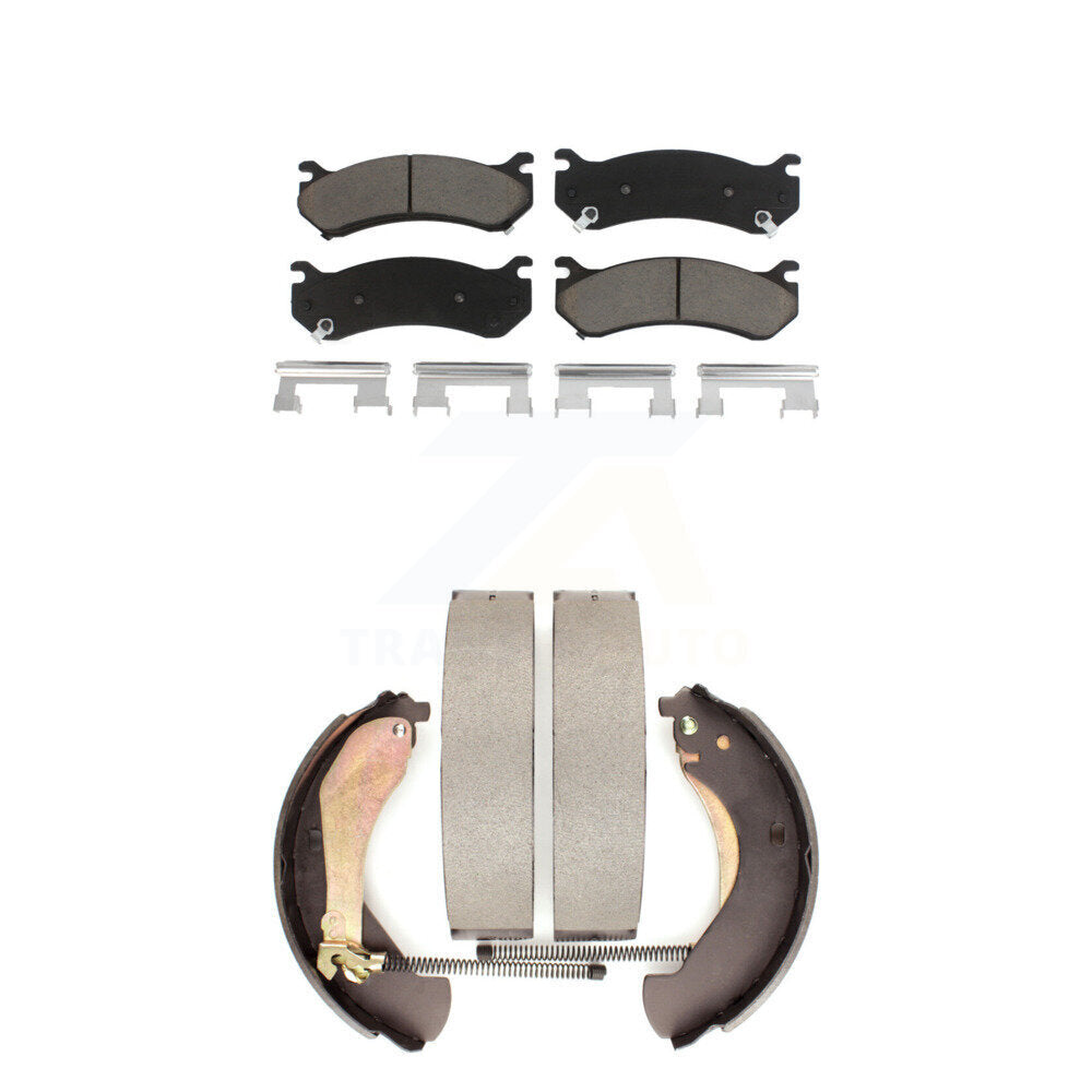 Transit Auto KCN-100411 Disc Brake Pad for 2005-2007 Chevrolet Silverado 1500 Classic, GMC Sierra 1500 Classic, Chevrolet Silverado 1500 & more - Front and Rear product image