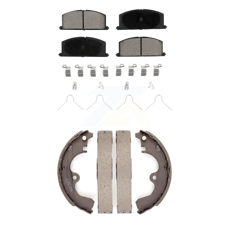 Transit Auto KCN-100412 Disc Brake Pad for 1991-1999 Toyota Paseo, Toyota Tercel - Front and Rear product image