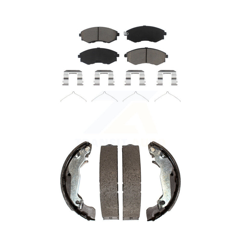 Transit Auto KCN-100413 Disc Brake Pad for 1992-2006 Hyundai Elantra, Hyundai Tiburon - Front and Rear product image