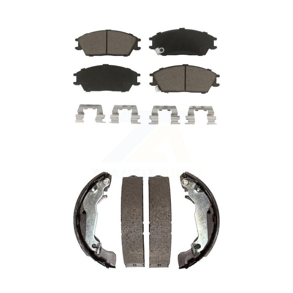 Transit Auto KCN-100414 Disc Brake Pad for 2003-2005 Hyundai Accent - Front and Rear product image