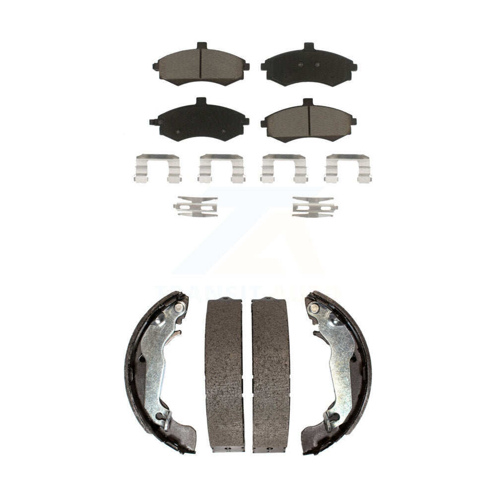 Transit Auto KCN-100416 Disc Brake Pad for 2002-2005 Hyundai Elantra - Front and Rear product image