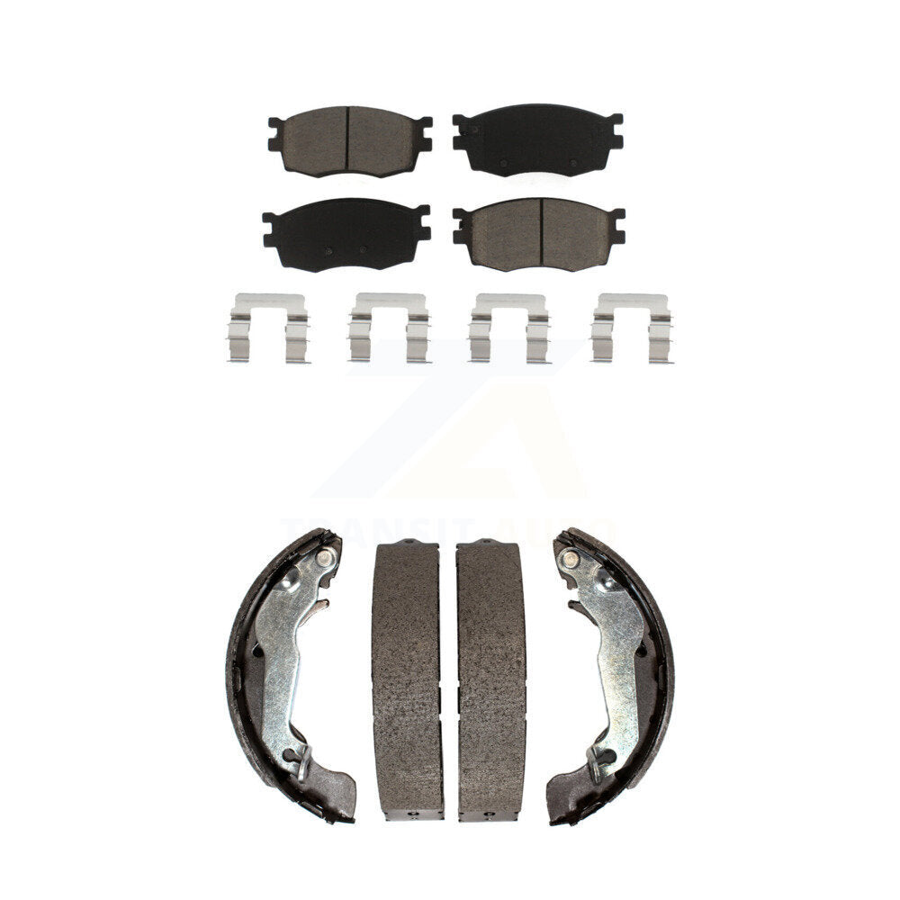 Transit Auto KCN-100417 Disc Brake Pad for 2006 Hyundai Accent - Front and Rear product image