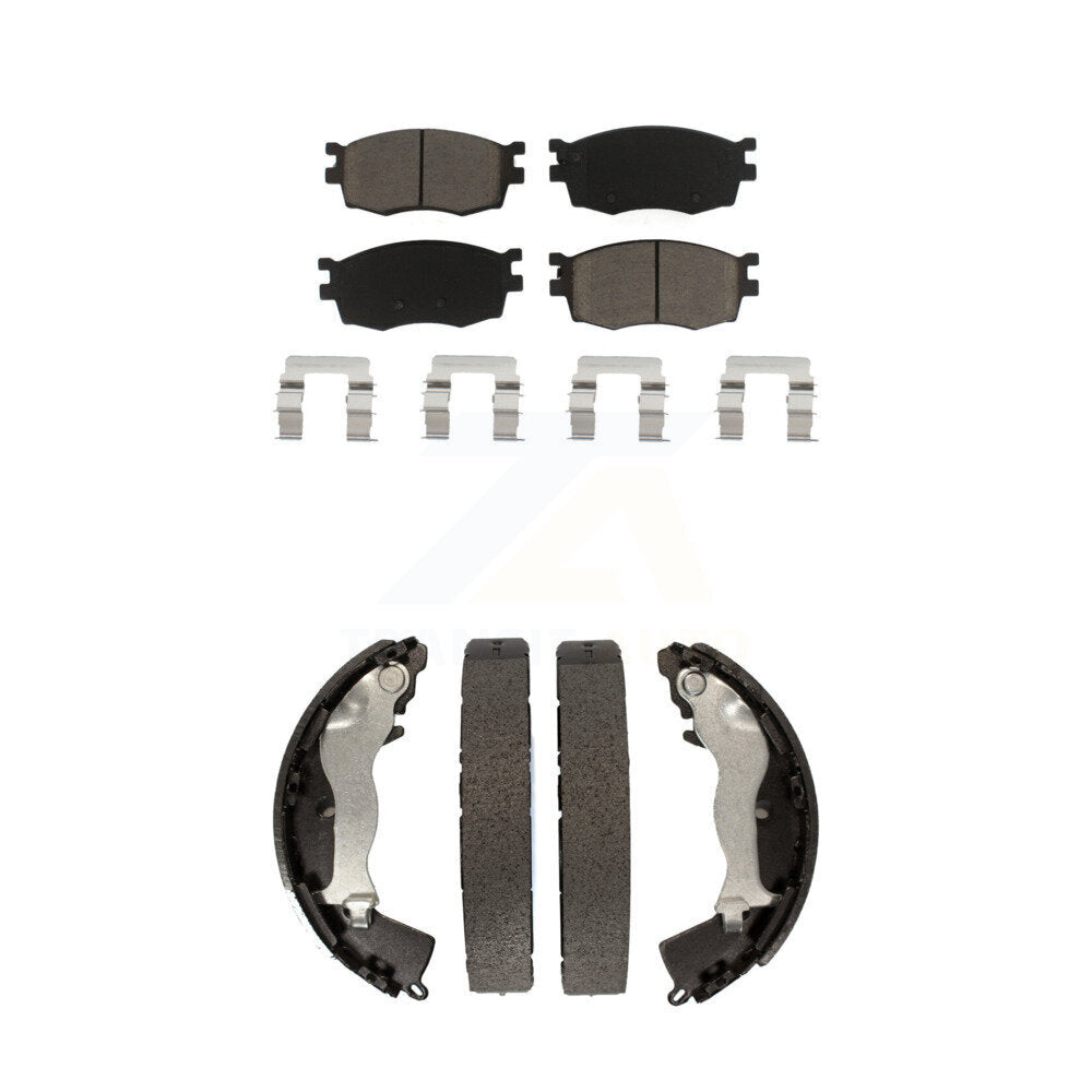Transit Auto KCN-100418 Disc Brake Pad for 2006-2011 Hyundai Accent, Kia Rio, Kia Rio5 - Front and Rear product image