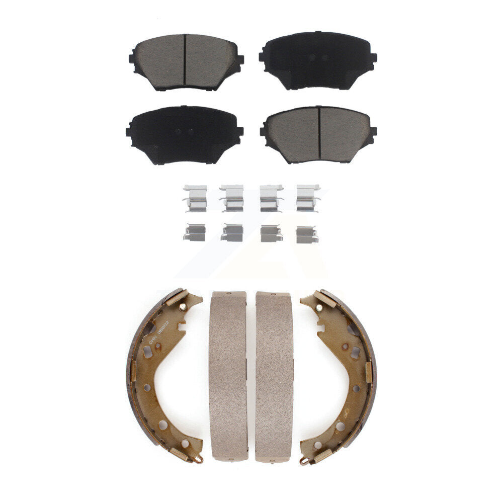 Transit Auto KCN-100420 Disc Brake Pad for 2003-2005 Toyota RAV4 - Front and Rear product image