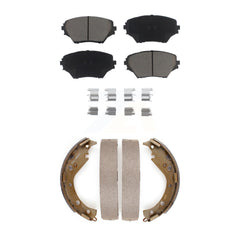 Transit Auto KCN-100420 Disc Brake Pad for 2003-2005 Toyota RAV4 - Front and Rear product image
