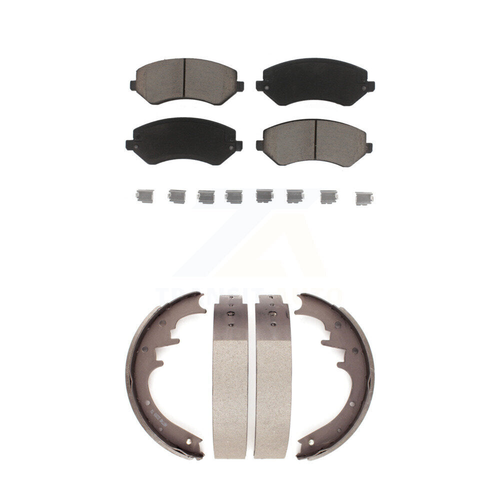 Transit Auto KCN-100422 Disc Brake Pad for 2002 Jeep Liberty - Front and Rear product image