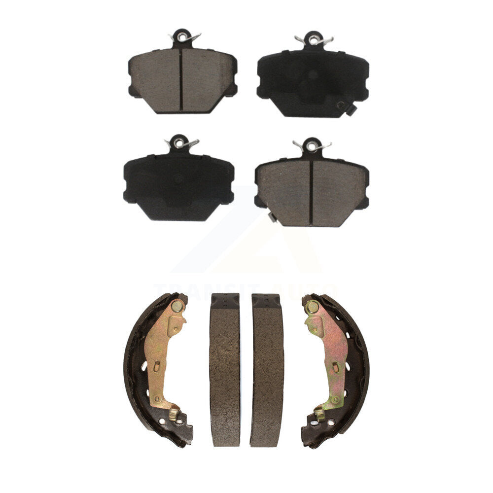 Transit Auto KCN-100426 Disc Brake Pad for 2008-2014 Smart Fortwo - Front and Rear product image