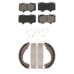 Transit Auto KCN-100427 Disc Brake Pad for 2003-2006 Toyota Tundra - Front and Rear product image