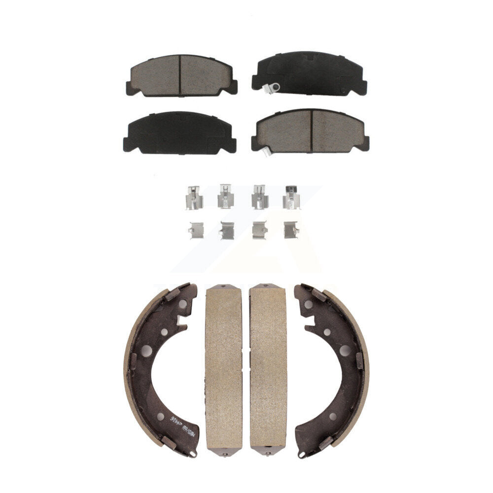 Transit Auto KCN-100429 Disc Brake Pad for 1984-2000 Honda Civic, Honda Accord - Front and Rear product image