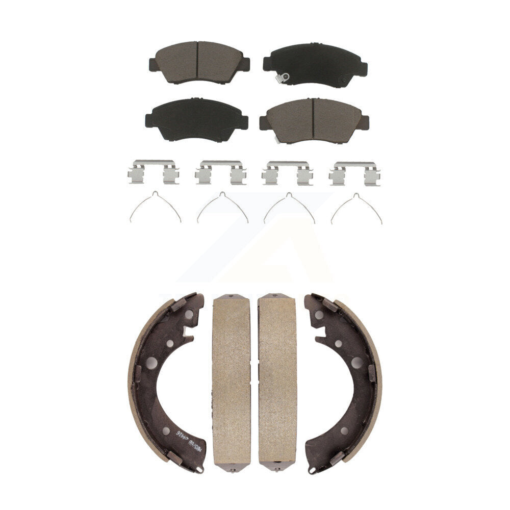 Transit Auto KCN-100431 Disc Brake Pad for 2004-2008 Honda Fit, Honda Civic - Front and Rear product image