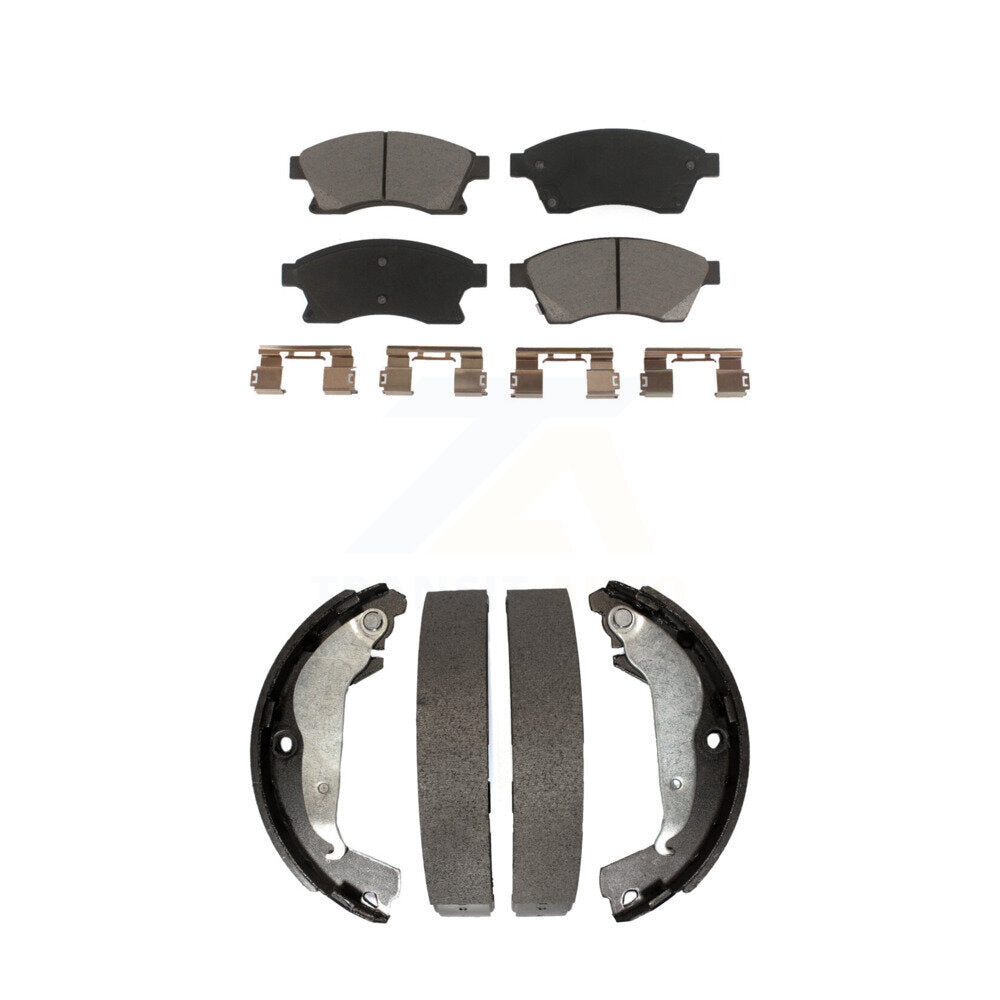 Transit Auto KCN-100432 Disc Brake Pad for 2011-2016 Chevrolet Cruze Limited, Chevrolet Cruze - Front and Rear product image
