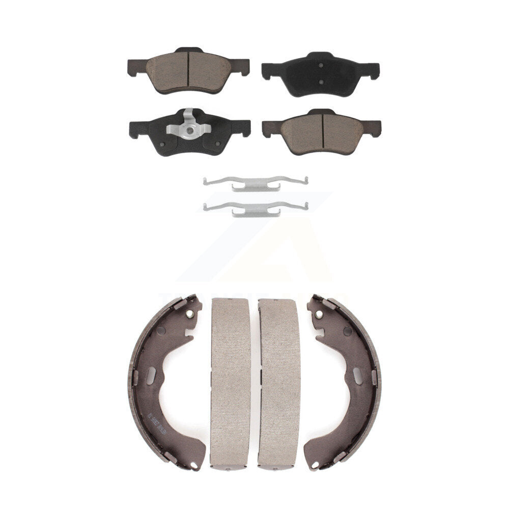 Transit Auto KCN-100433 Disc Brake Pad for 2005-2008 Mazda Tribute, Ford Escape, Mercury Mariner - Front and Rear product image