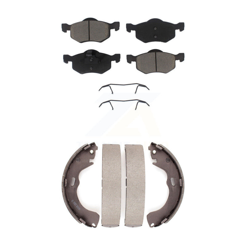 Transit Auto KCN-100434 Disc Brake Pad for 2001-2007 Ford Escape, Mercury Mariner, Mazda Tribute - Front and Rear product image
