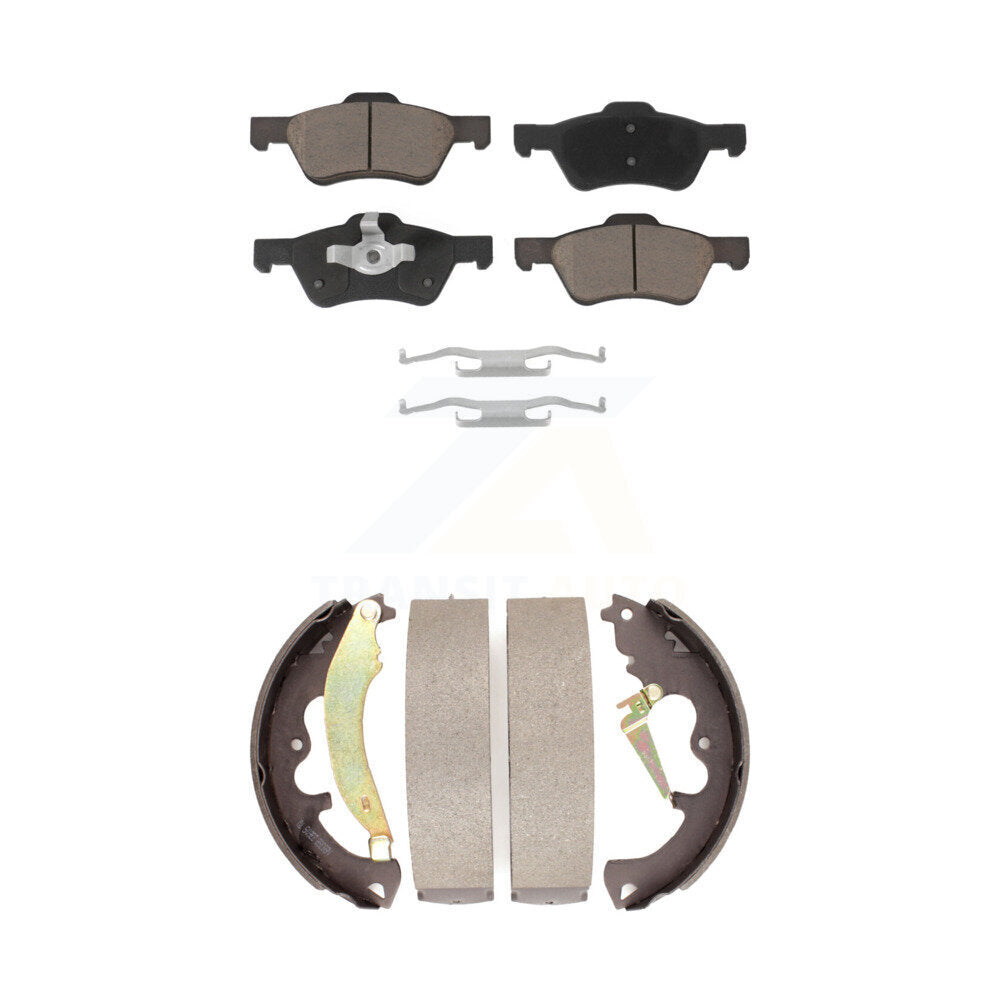Transit Auto KCN-100435 Disc Brake Pad for 2007-2012 Ford Escape, Mercury Mariner, Mazda Tribute - Front and Rear product image