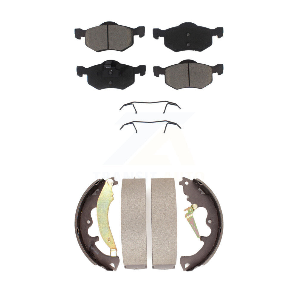 Transit Auto KCN-100436 Disc Brake Pad for 2007 Ford Escape, Mercury Mariner - Front and Rear product image