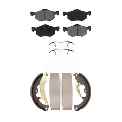 Transit Auto KCN-100436 Disc Brake Pad for 2007 Ford Escape, Mercury Mariner - Front and Rear product image