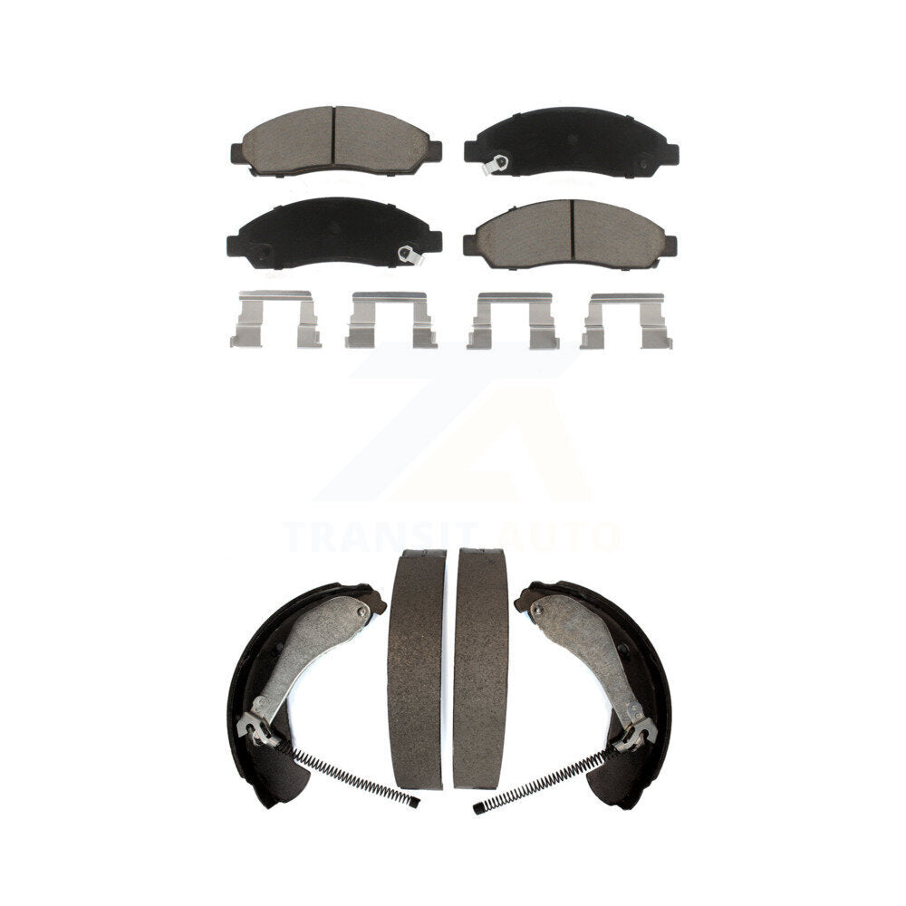 Transit Auto KCN-100440 Disc Brake Pad for 2004-2008 Isuzu i-290, Isuzu i-370, Isuzu i-280 & more - Front and Rear product image