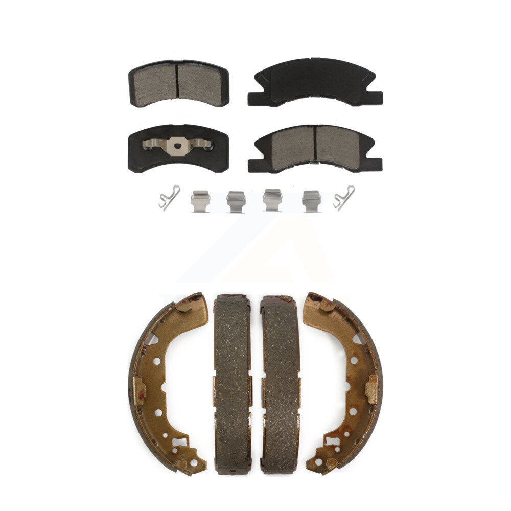 Transit Auto KCN-100441 Disc Brake Pad for 2014-2015 Mitsubishi Mirage - Front and Rear product image