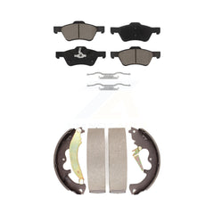Transit Auto KCN-100442 Disc Brake Pad for 2010-2012 Ford Escape, Mercury Mariner - Front and Rear product image