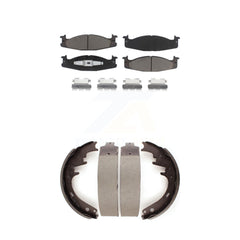 Transit Auto KCN-100443 Disc Brake Pad for 1994-1996 Ford Bronco, Ford E-150 Econoline, Ford E-150 Econoline Club Wagon & more - Front and Rear product image