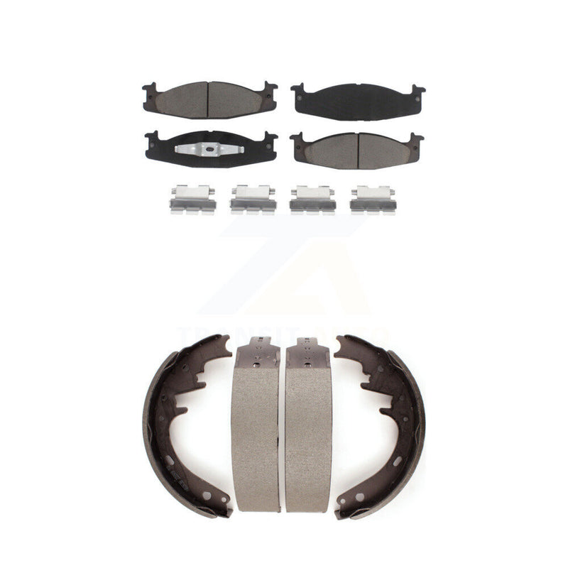 Transit Auto KCN-100443 Disc Brake Pad for 1994-1996 Ford Bronco, Ford E-150 Econoline, Ford E-150 Econoline Club Wagon & more - Front and Rear product image