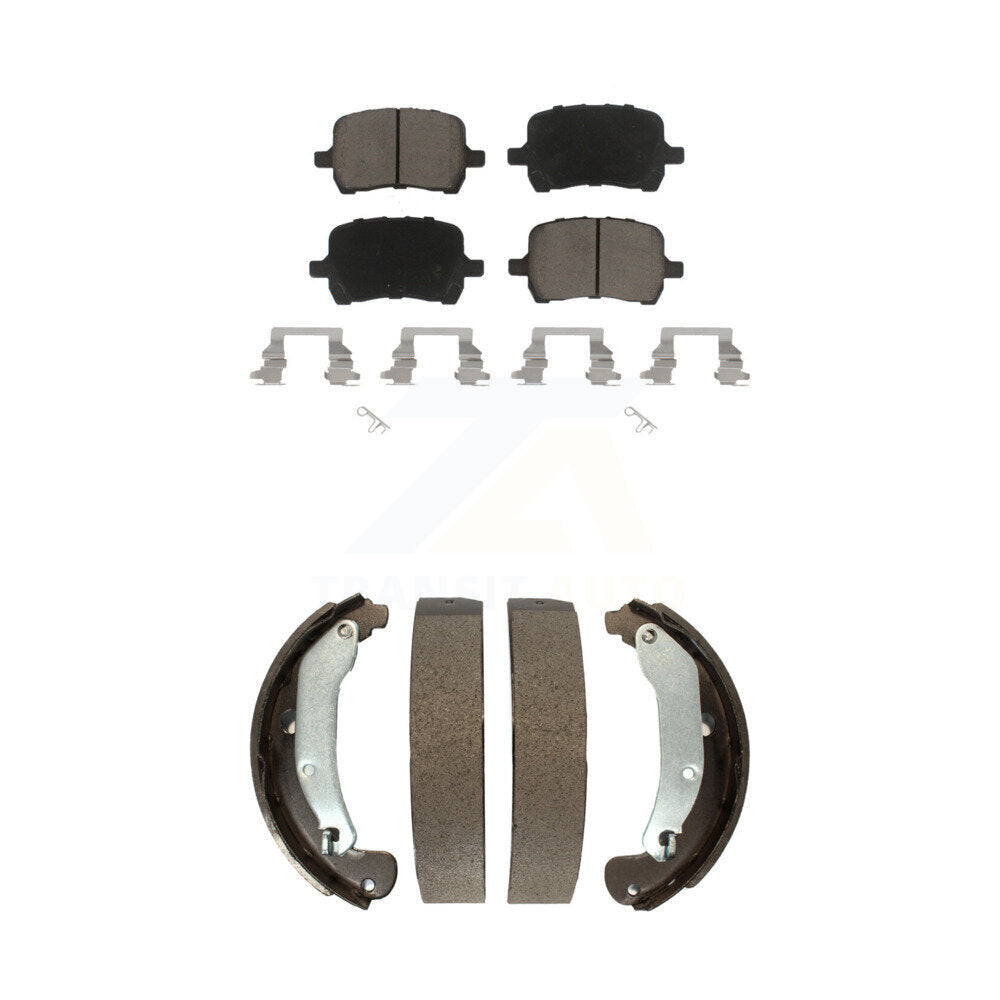 Transit Auto KCN-100447 Disc Brake Pad for 2006-2008 Chevrolet Cobalt, Chevrolet HHR - Front and Rear product image