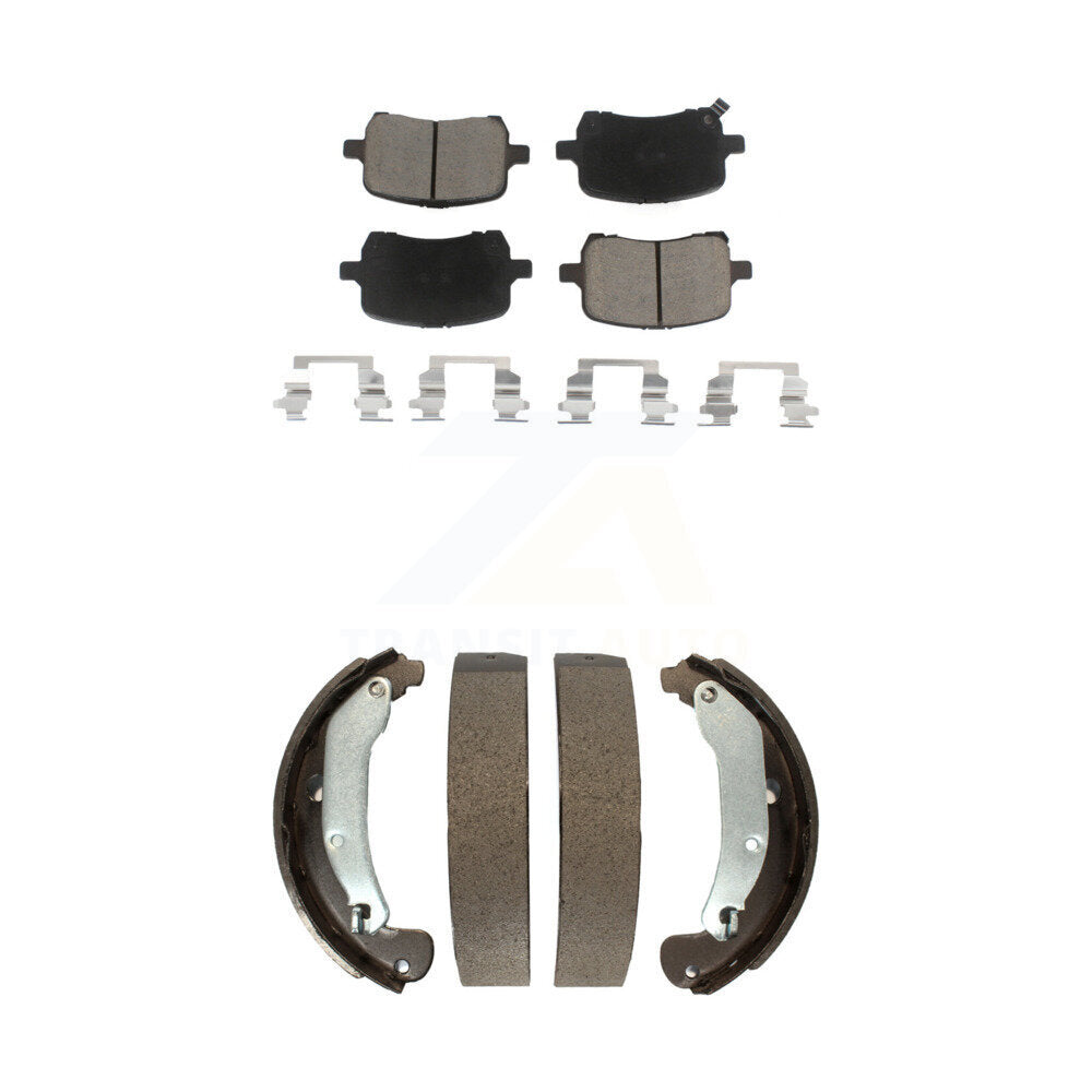 Transit Auto KCN-100448 Disc Brake Pad for 2004-2008 Chevrolet HHR, Pontiac G5, Pontiac Pursuit & more - Front and Rear product image