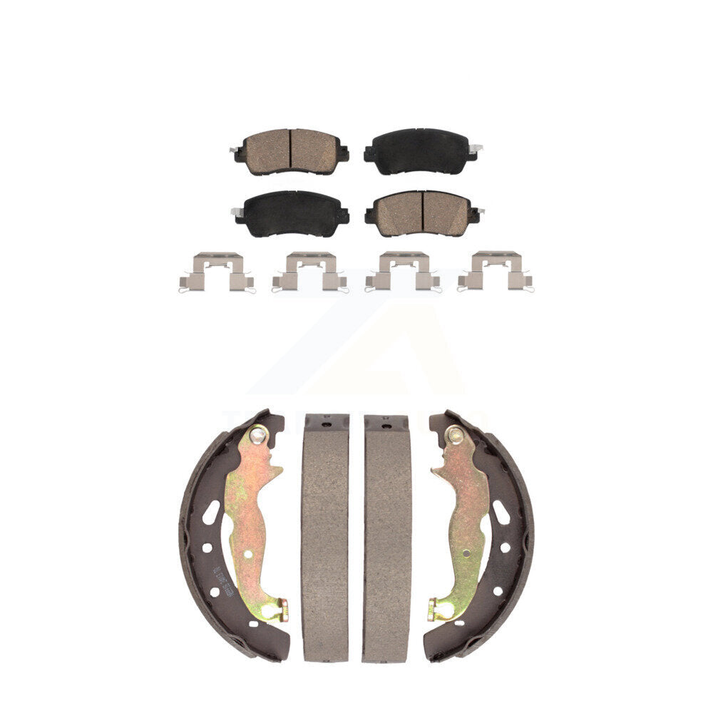 Transit Auto KCN-100453 Disc Brake Pad for 2016-2020 Toyota Yaris, Toyota Yaris iA, Scion iA - Front and Rear product image