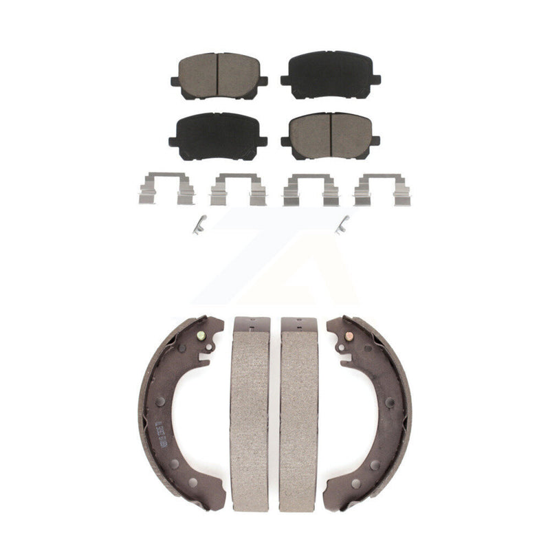 Transit Auto KCN-100454 Disc Brake Pad for 2003-2008 Toyota Corolla - Front and Rear product image