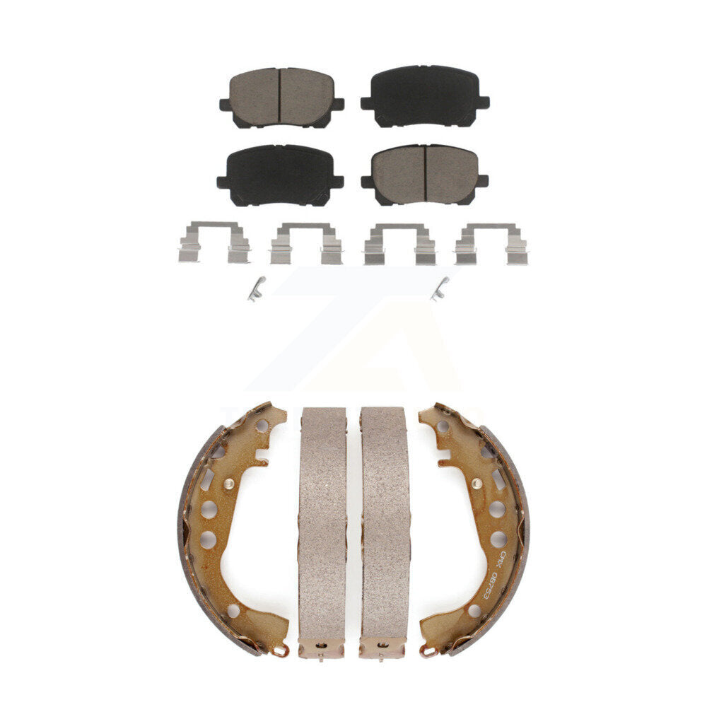 Transit Auto KCN-100455 Disc Brake Pad for 2003-2008 Toyota Corolla - Front and Rear product image