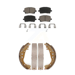 Transit Auto KCN-100455 Disc Brake Pad for 2003-2008 Toyota Corolla - Front and Rear product image