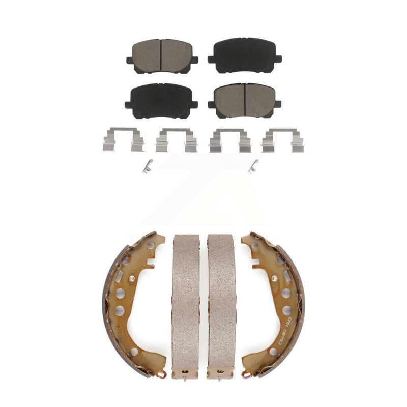 Transit Auto KCN-100455 Disc Brake Pad for 2003-2008 Toyota Corolla - Front and Rear product image