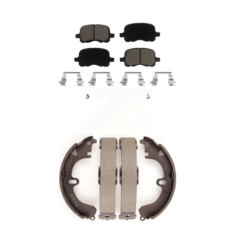 Transit Auto KCN-100457 Disc Brake Pad for 1999-2002 Toyota Corolla - Front and Rear product image