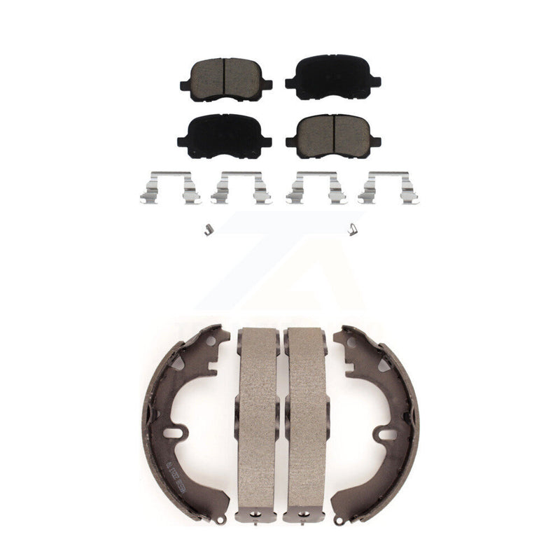 Transit Auto KCN-100457 Disc Brake Pad for 1999-2002 Toyota Corolla - Front and Rear product image