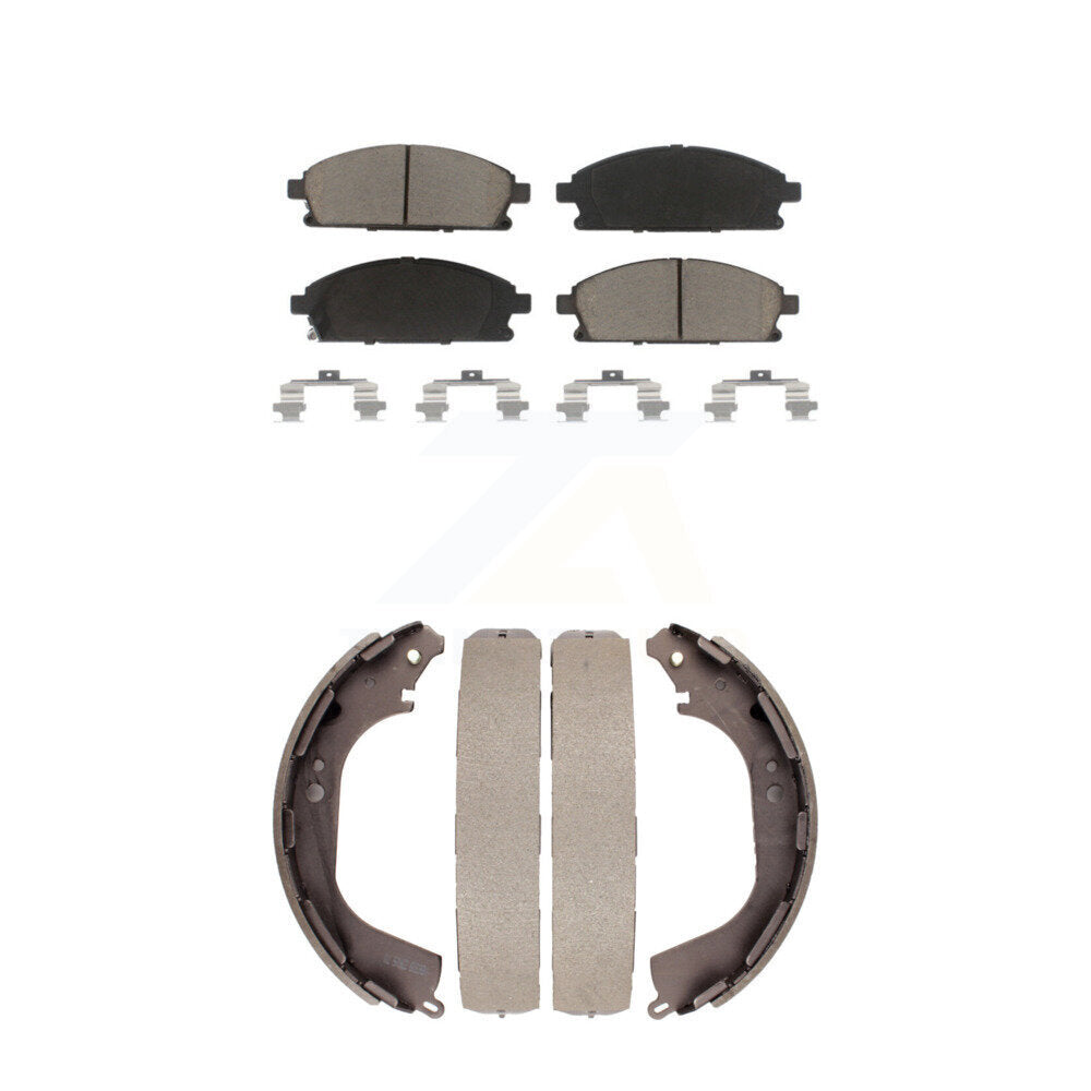 Transit Auto KCN-100458 Disc Brake Pad for 1996-2004 Nissan Pathfinder, INFINITI QX4 - Front and Rear product image