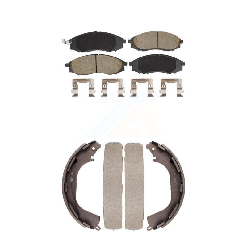 Transit Auto KCN-100459 Disc Brake Pad for 2000-2004 Nissan Frontier, Nissan Xterra - Front and Rear product image